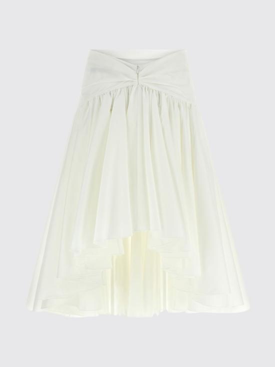 26SS 자크뮈스 롱 스커트 26ESKW00660AW00770 100 White - JACQUEMUS