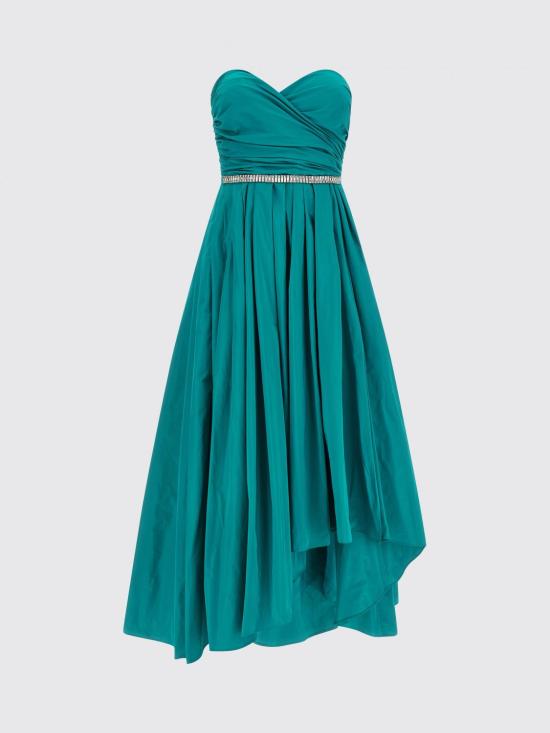 26SS 핑코 롱 원피스 106254A327 V76 Green - PINKO