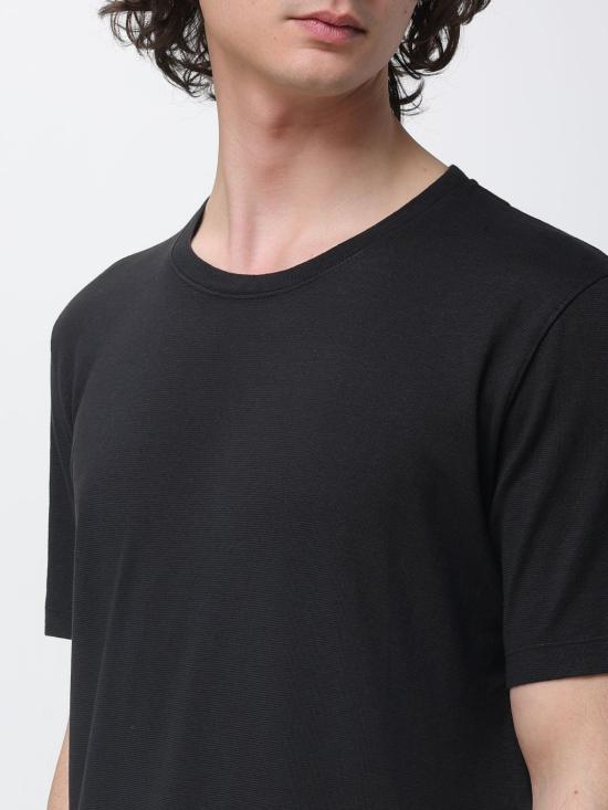 26SS 120 리노 반팔 티셔츠 33ALIM7186000G30833ALIM S0065R Black - 120 LINO