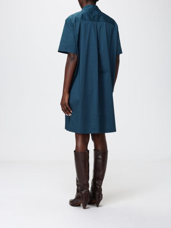 26SS 리비아나 콘티 미디 원피스 L6SK44 S44 0 Petroleum Blue - LIVIANA CONTI