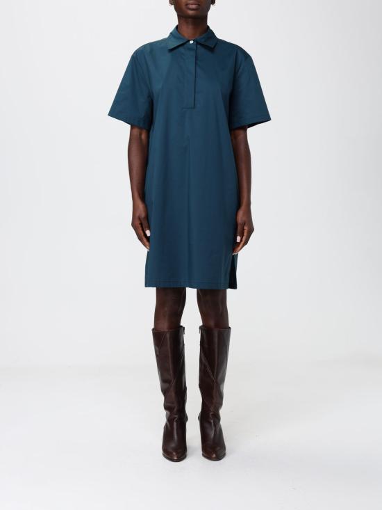 26SS 리비아나 콘티 미디 원피스 L6SK44 S44 0 Petroleum Blue