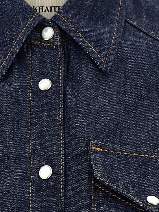 26SS 케이트 셔츠 1178923040 040 Blue - KHAITE