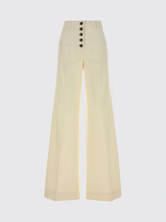 26SS 에트로 스트레이트 팬츠 WRNB0004AU116 W0275 Ivory - ETRO