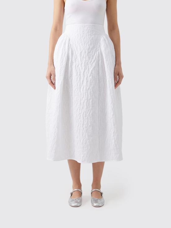 26SS 세실리아 반센 롱 스커트 425RTW17013 White