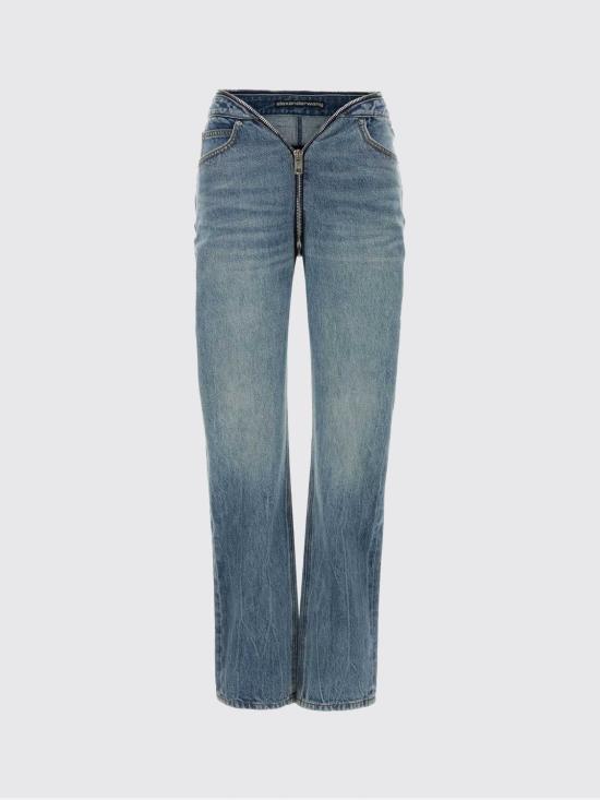 26SS 알렉산더 왕 데님 팬츠 4DC2264984 427D Blue - ALEXANDER WANG