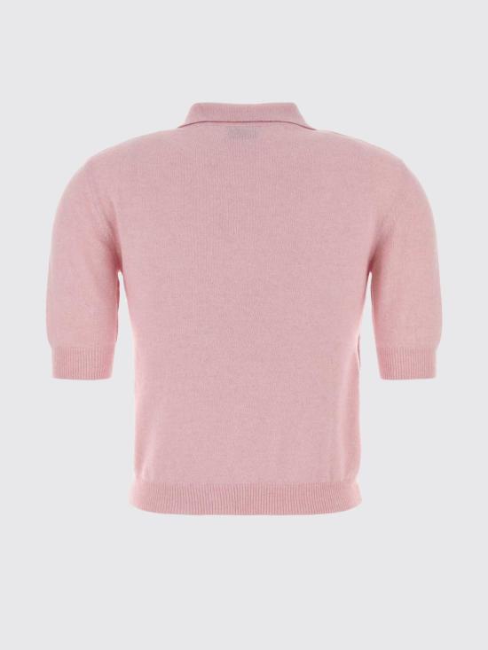 26SS 모스키노 폴로 티셔츠 09290505 0224 Pink - MOSCHINO