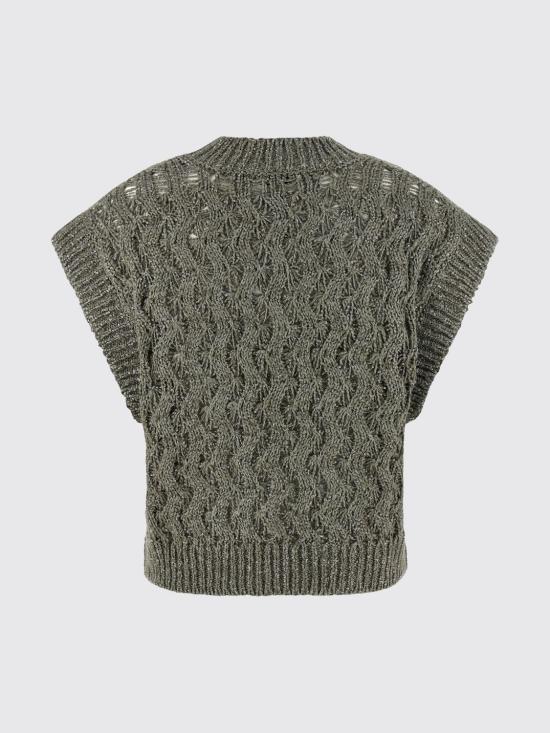 26SS 브루넬로 쿠치넬리 스웨터 MEA371112 C9125 Green - BRUNELLO CUCINELLI