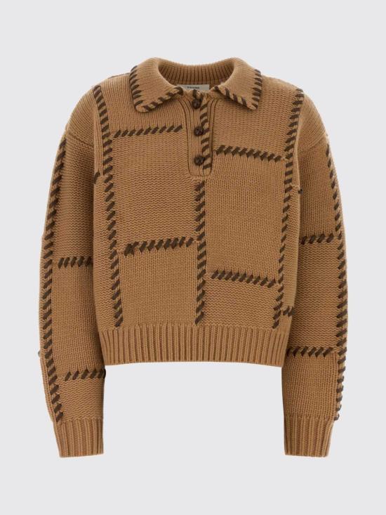 26SS 프레임 폴로 티셔츠 WS26KSW021 CAML Beige - FRAME