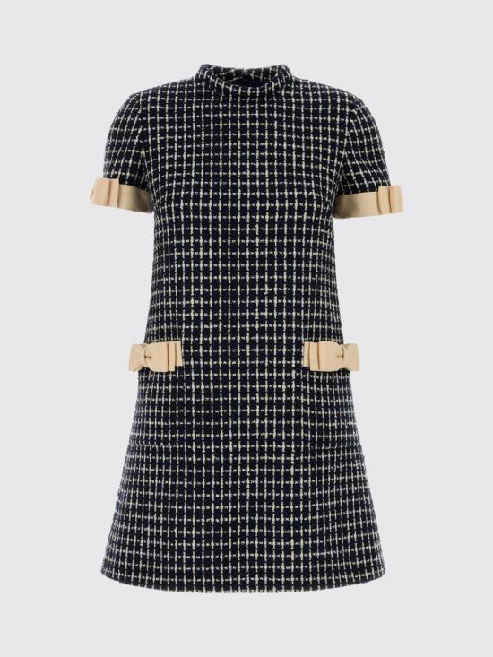 26SS 발렌티노 가라바니 롱 원피스 7B3VAFH79E4 671 Black - VALENTINO GARAVANI