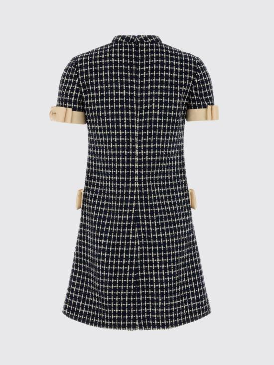 26SS 발렌티노 가라바니 롱 원피스 7B3VAFH79E4 671 Black - VALENTINO GARAVANI