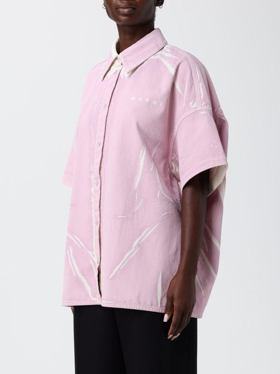 26SS 마르니 셔츠 CAJD0565A1USCY64 PRC13 Pink - MARNI