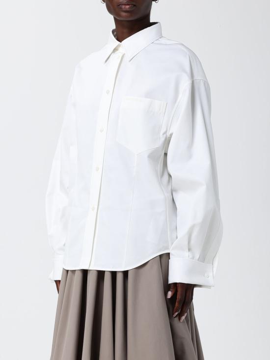 26SS 발렌시아가 셔츠 872318TUM18 9000 White - BALENCIAGA