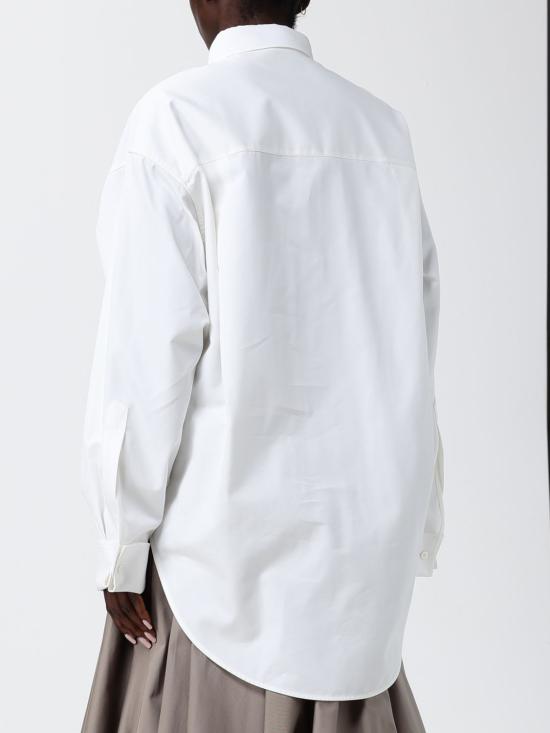 26SS 발렌시아가 셔츠 872318TUM18 9000 White - BALENCIAGA