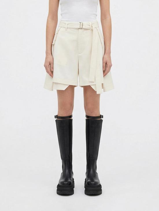 26SS 사카이 숏팬츠 2608435 151 White