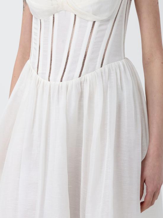 26SS 짐머만 롱 원피스 8178DS261 IVO White - ZIMMERMANN