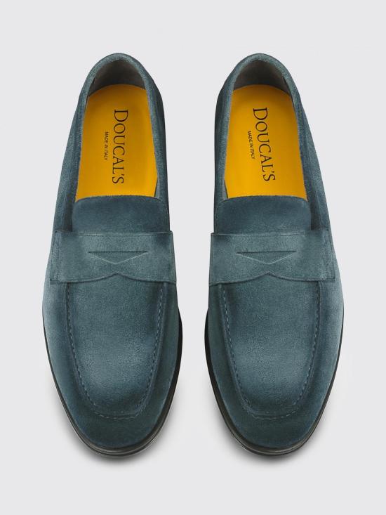 26SS 듀칼 로퍼 DU3382NOTTUY260 NB34 Petroleum Blue - DOUCAL’S