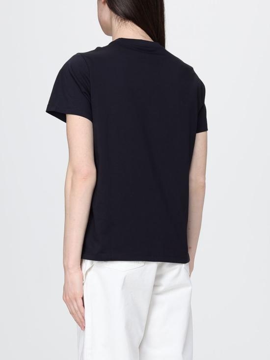 26SS 가니 반팔 티셔츠 A1050183 252 Black - GANNI