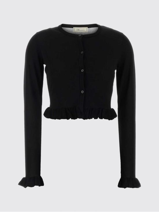 26SS 블루마린 스웨터 4M217A N0990 Black - BLUMARINE