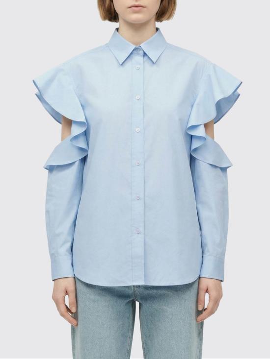 26SS 모스키노 셔츠 261D02120431 1293 Gnawed Blue