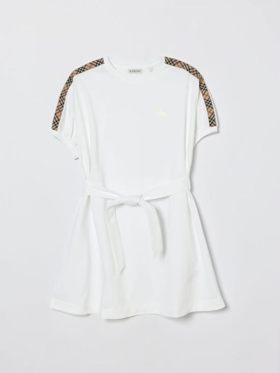26SS [키즈] 버버리 원피스 8117436 A1464 White