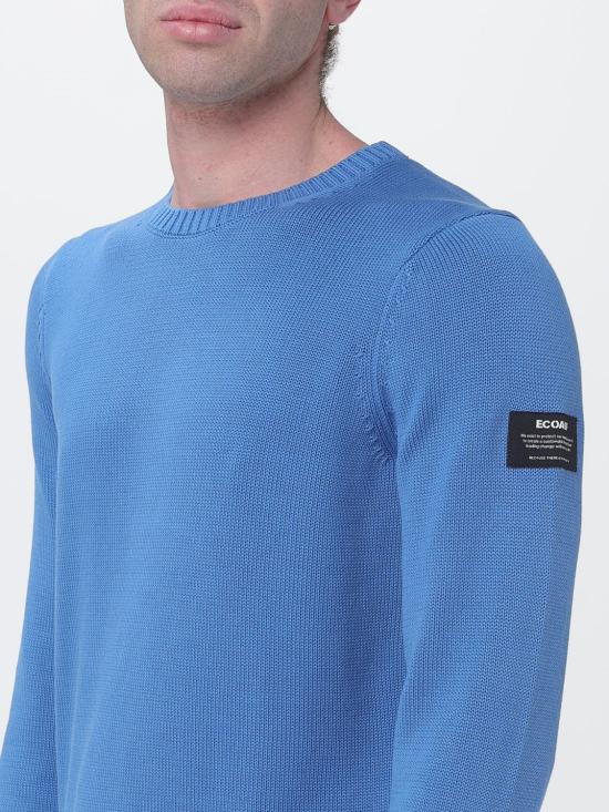 26SS 에콜프 스웨터 MCMGAKNTAIL00676 159 Blue 1 - ECOALF