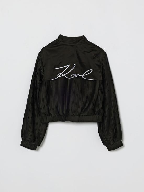 26SS [키즈] 칼라거펠트 캐주얼 자켓 Z31131 09B Black - KARL LAGERFELD