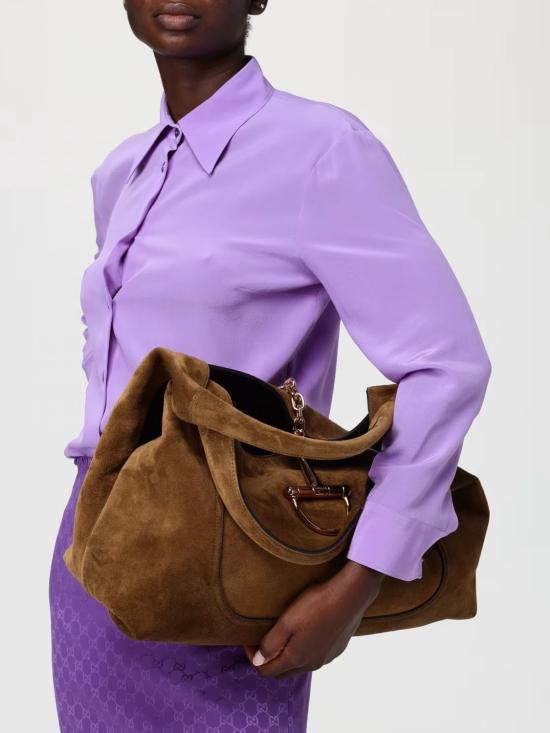 26SS 구찌 소프트빗 맥시 숄더백 837466AAFLB 2019 Brown - GUCCI