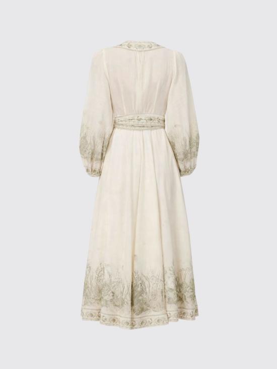 26SS 짐머만 롱 원피스 2456DRS262 KHTL White - ZIMMERMANN