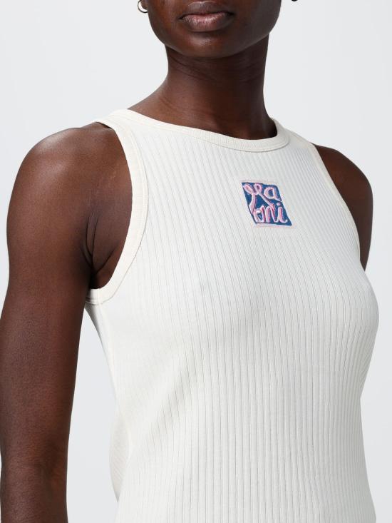 26SS 마르니 민소매 티셔츠 THJE0380S0UTC600 00W08 Yellow Cream - MARNI