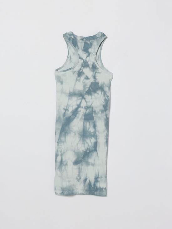 26SS [키즈] 오프화이트 원피스 OGDH008S26JER001 451 Blue - OFF WHITE