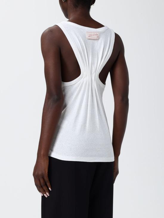 26SS 빅토리아 베컴 민소매 티셔츠 1226JTP007237A 6 White - VICTORIA BECKHAM