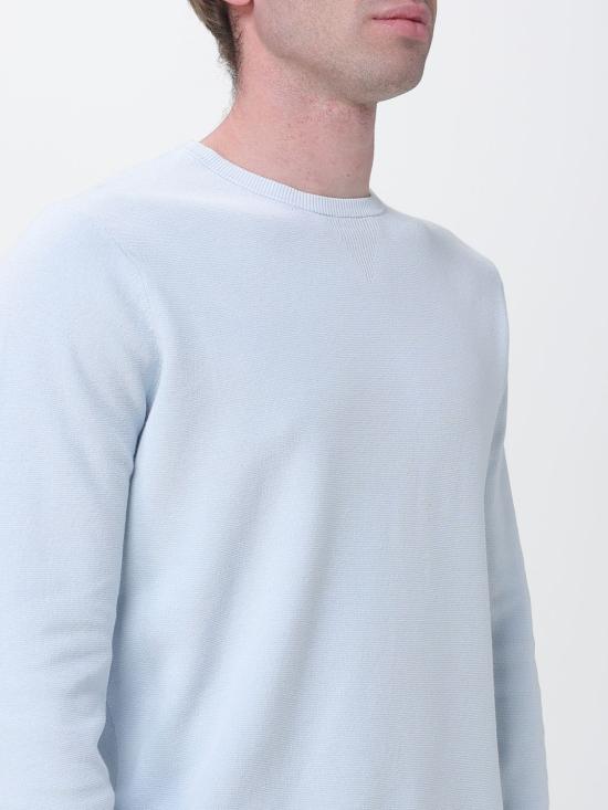 26SS 에콜프 스웨터 MCMGAKNMANZA0650 147 Blue 1 - ECOALF