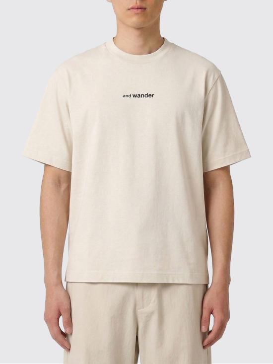 26SS 앤드원더 반팔 티셔츠 5746964035 031 White