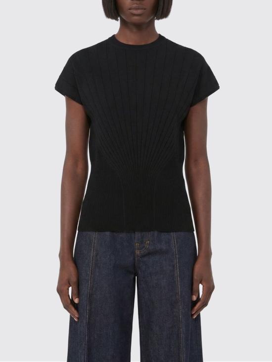 26SS 스포트막스 스웨터 2612361081600 002 Black