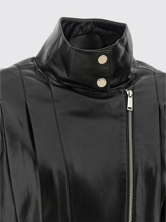 26SS 셀프 포트레이트 가죽 자켓 SS26103JB Black - SELF PORTRAIT