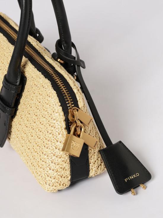 26SS 핑코 토트백 105334A1RL C24Q Natural - PINKO