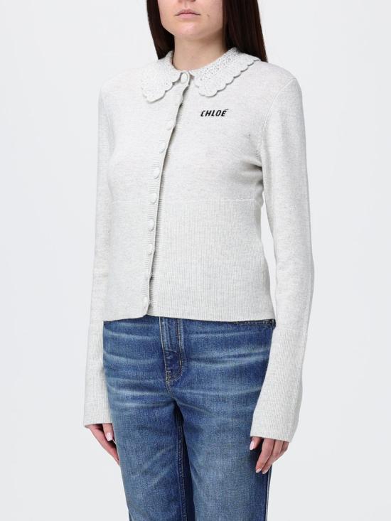 26SS 끌로에 스웨터 CH26SMC03530 00N Grey - CHLOE