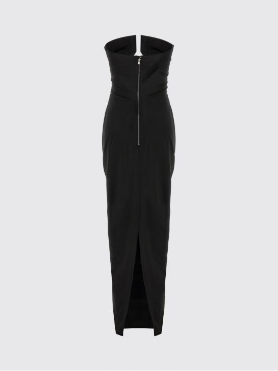 26SS 릭 오웬스 롱 원피스 RP01F6528SY 09 Black - RICK OWENS