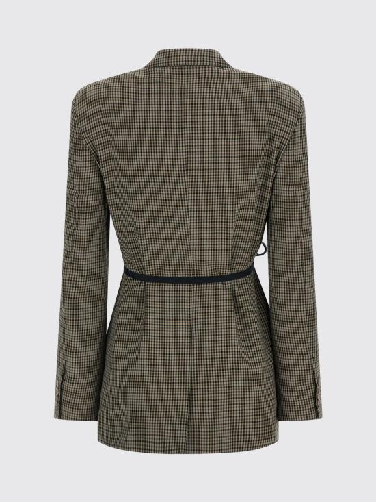 26SS 발렌시아가 랩 테일러드 재킷 857365TTO38 2866 Brown - BALENCIAGA