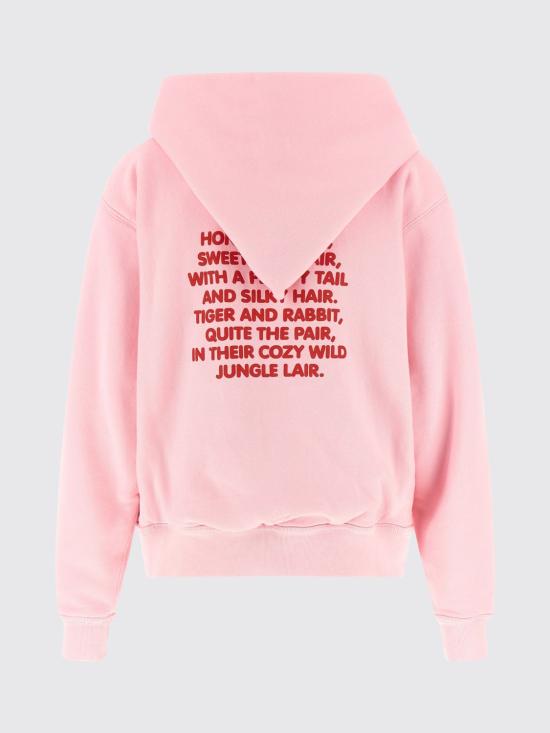 26SS 겐조 후드 티셔츠 FG52HO2034MJ 32 Pink - KENZO