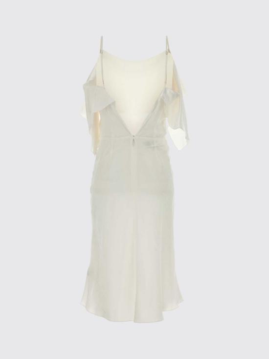 26SS MM6 메종마르지엘라 롱 원피스 S52DD0082M35737 003J White - MM6 MAISON MARGIELA