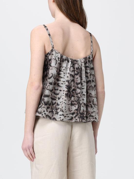 26SS 핑코 민소매 티셔츠 106868A3AP CZ9 Beige - PINKO