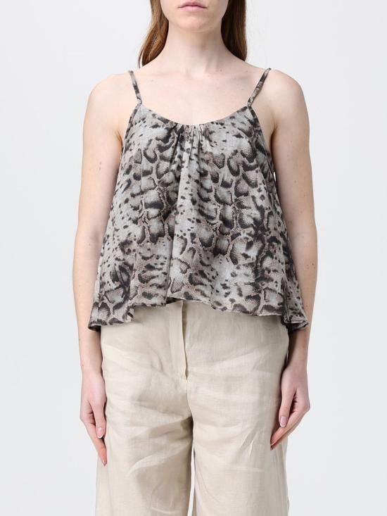 26SS 핑코 민소매 티셔츠 106868A3AP CZ9 Beige