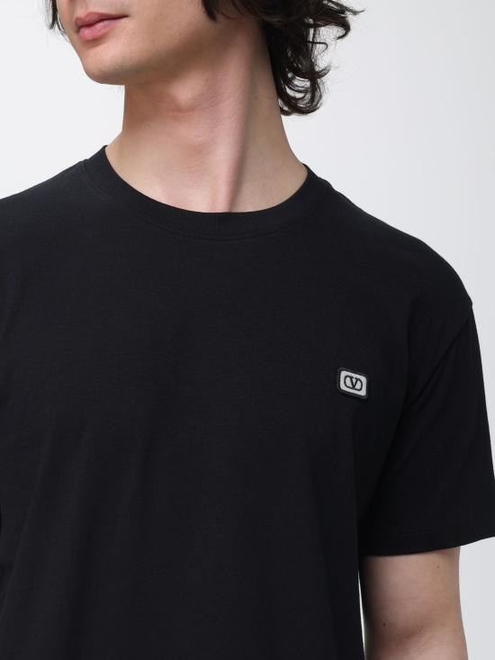 26SS 발렌티노 가라바니 반팔 티셔츠 VMG10VAQ8 0NO Black - VALENTINO GARAVANI
