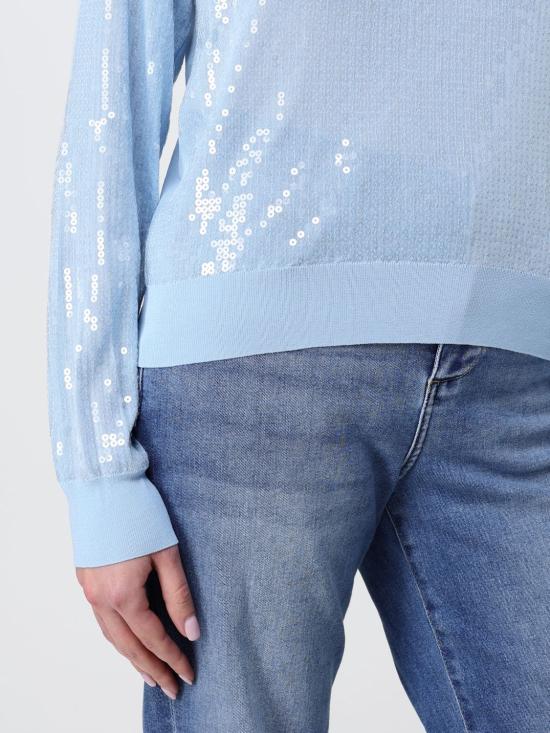 26SS 리우조 폴로 티셔츠 WA6218MA68R P9377 Blue - LIU JO