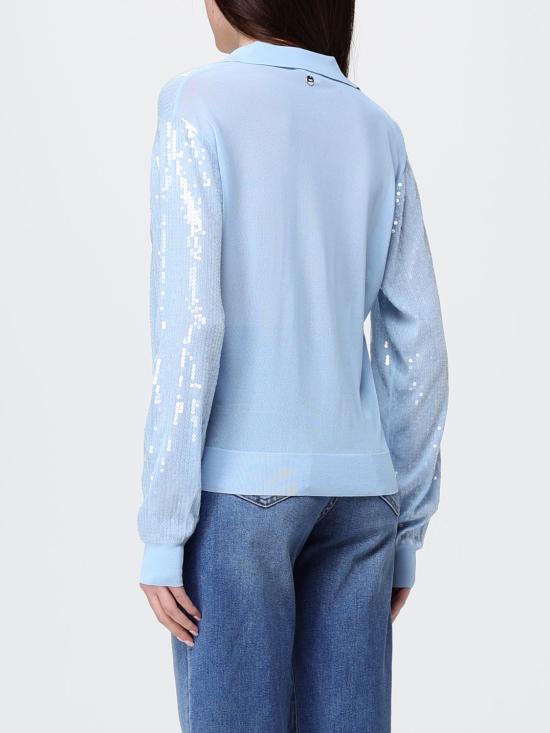 26SS 리우조 폴로 티셔츠 WA6218MA68R P9377 Blue - LIU JO