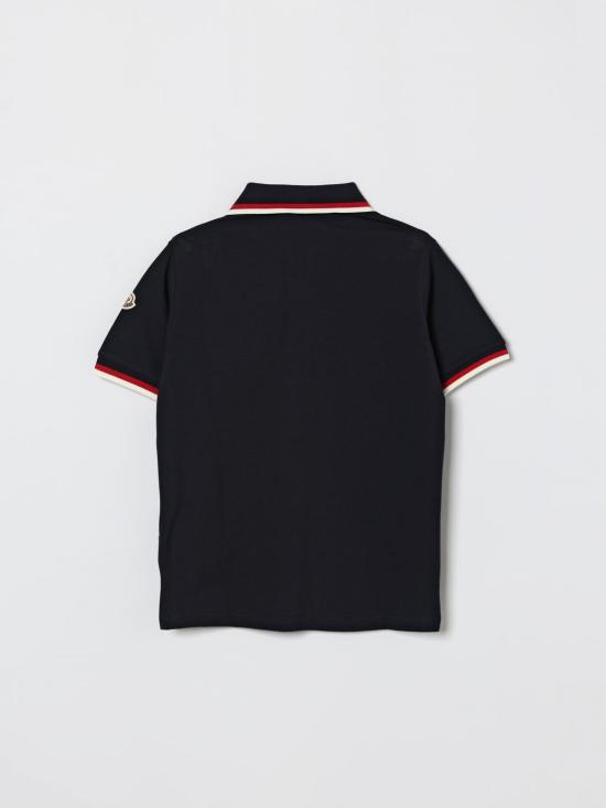 26SS [키즈] 몽클레어 폴로 셔츠 8A000128496W 778 Blue 1 - MONCLER