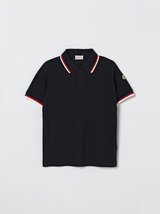 26SS [키즈] 몽클레어 폴로 셔츠 8A000128496W 778 Blue 1