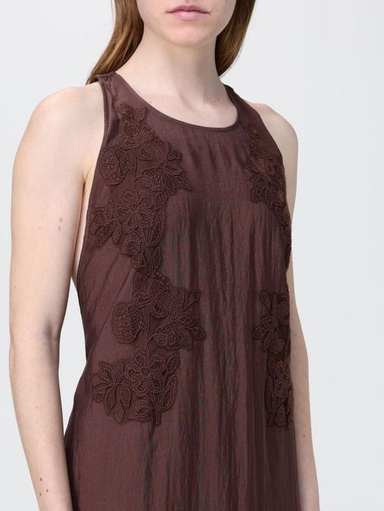 26SS 에르마노 피렌제 롱 원피스 D48EQ058ES7 MFB24 Dark - ERMANNO FIRENZE