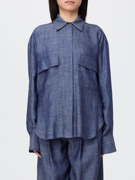 26SS 페트레이 블라우스 PED565899012430 209 Blue